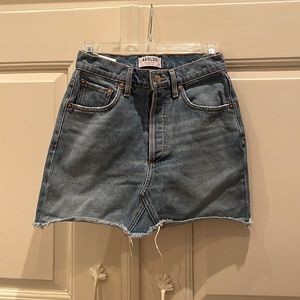 AGolde Jean skirt